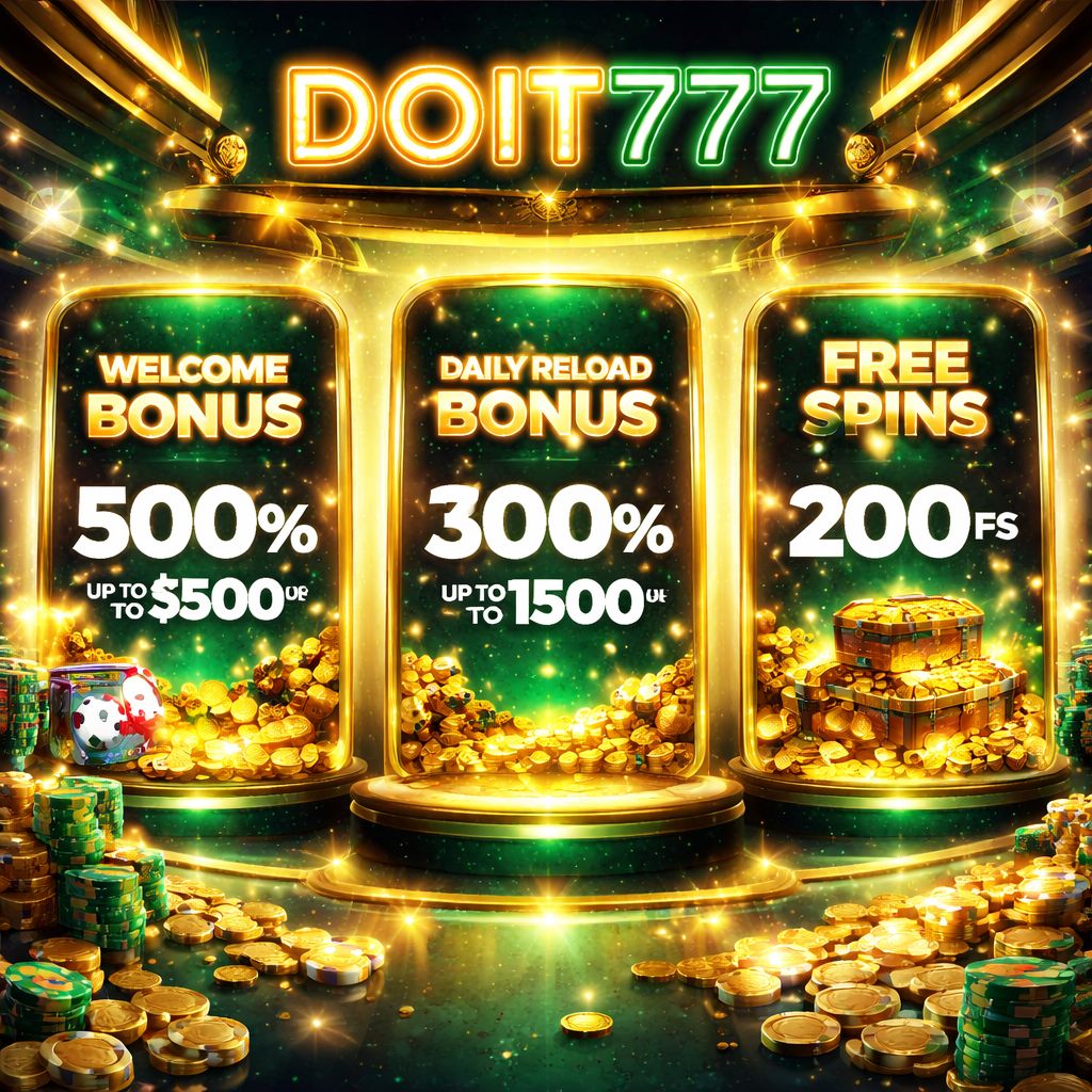 Ofertas de bonos DOIT777 para jugadores de casino en línea en México