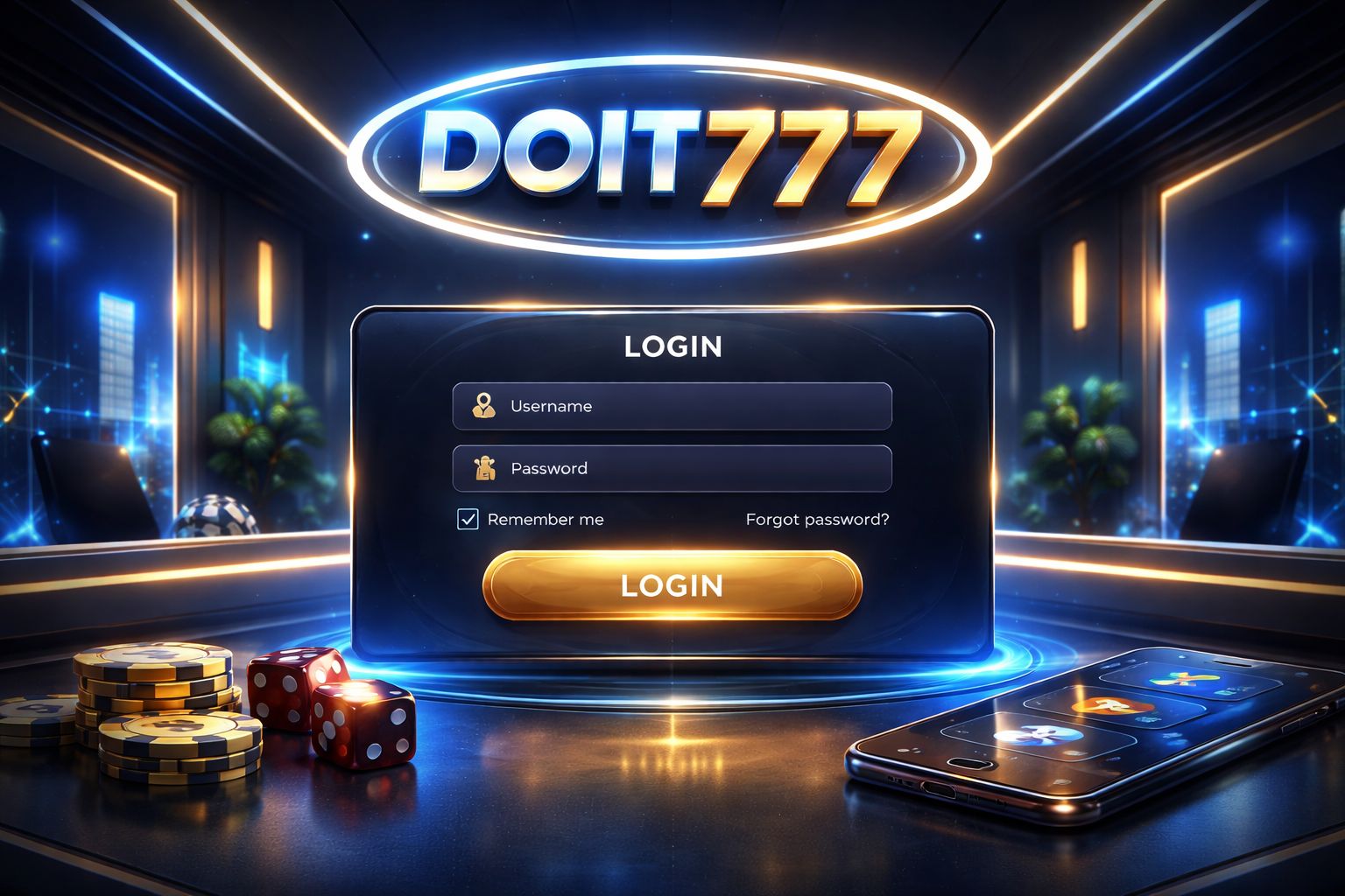 Inicio de sesión seguro de cuenta DOIT777 para jugadores en México