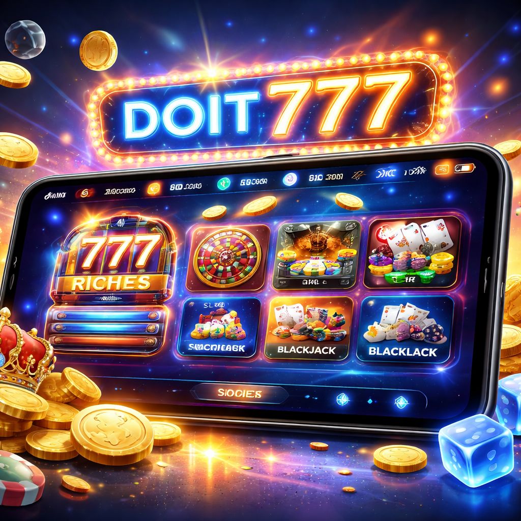 Interfaz de la app móvil DOIT777 en un smartphone moderno