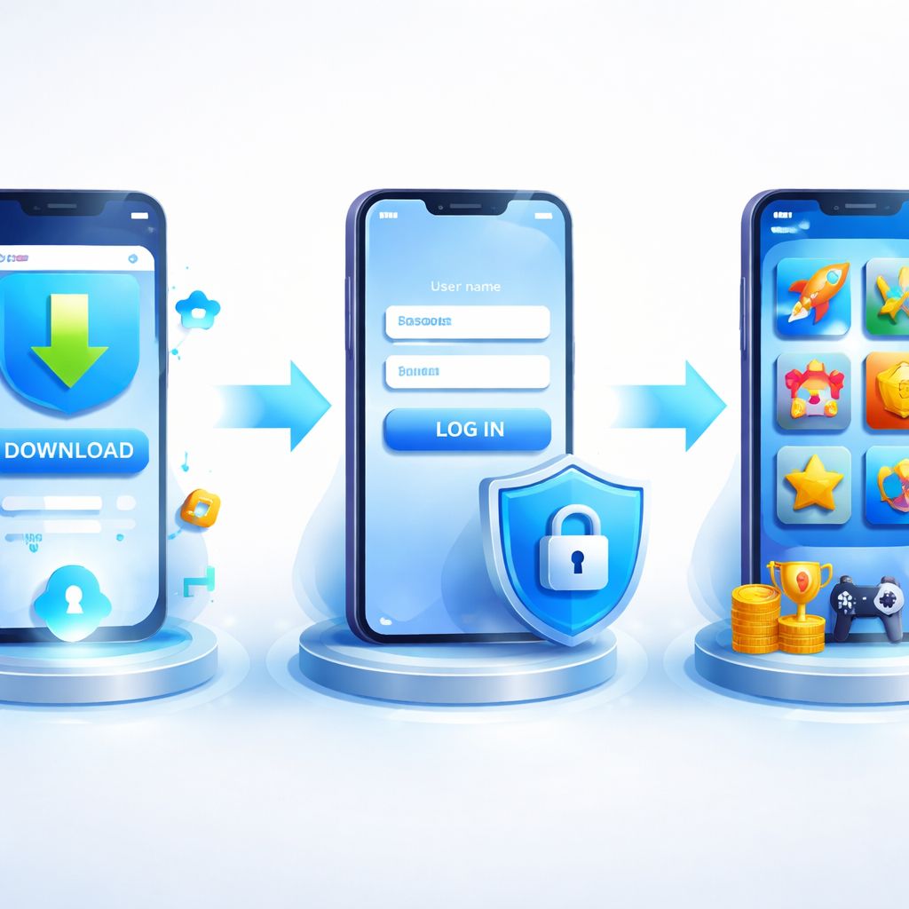 Pasos para acceder a la app DOIT777 en teléfono móvil